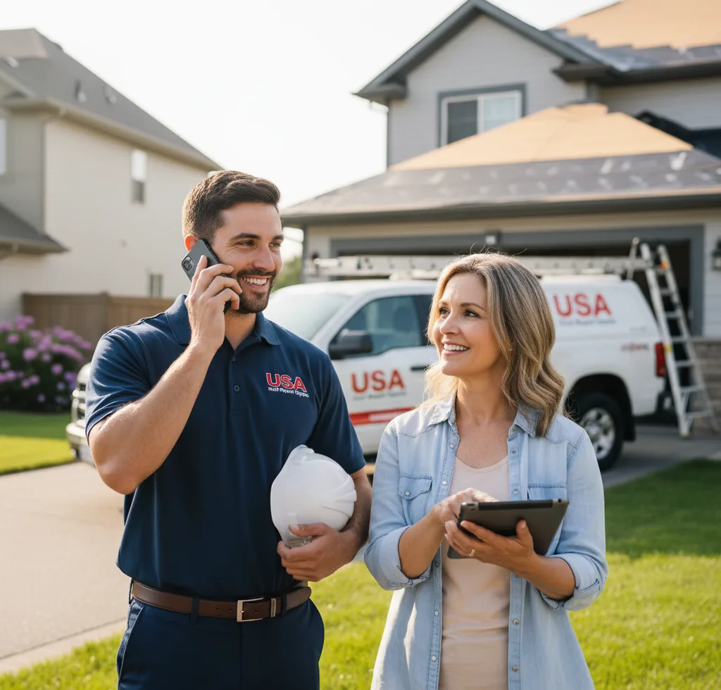 USA Roof Repair Experts customer support in Bunnell